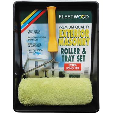 Fleetwood Masonry Roller and Tray Set 9"