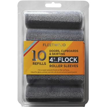 Fleetwood Flock Sleeve 4" 10 Pack