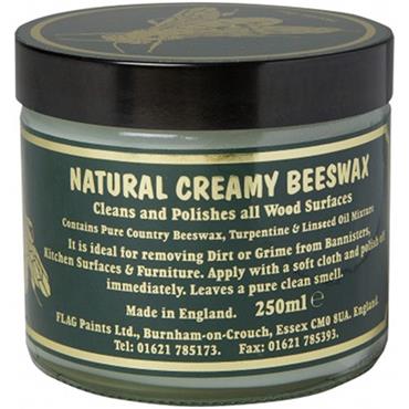 Natural Creamy Beeswax Natural 250ml