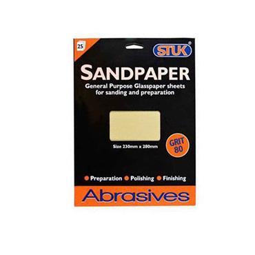 Stuk Wet & Dry Sandpaper 80 Grit