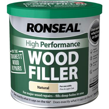Ronseal High Performance Wood Filler Natural 550g