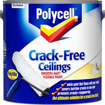 Pollycell Crack Free Ceilings 2.5L