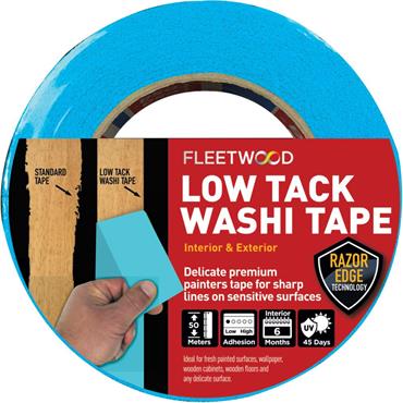 Fleetwood Low Tack Masking Tape 1"