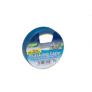 Rhino Masking Tape Blue 25mm X 25M