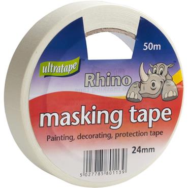 Rhino Masking Tape 24mmx50M