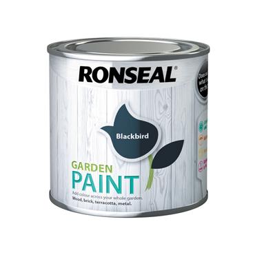 Ronseal Garden Paint Blackbird 250ml