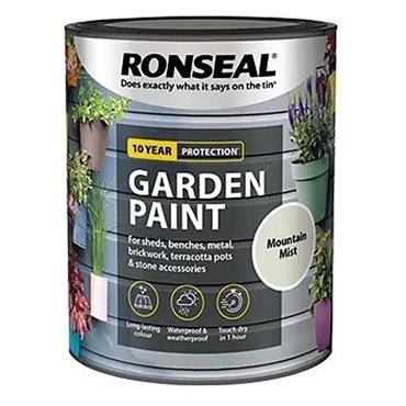 Ronseal Garden Paint Mountain Mist 750ml