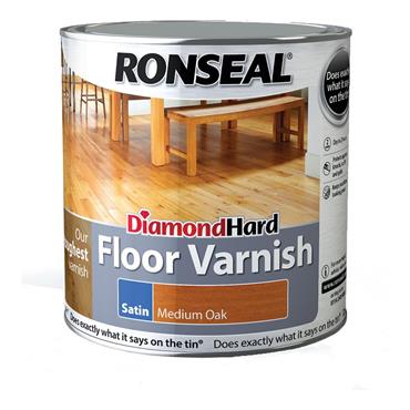 Ronseal Diamondhard Medium Oak 2.5L