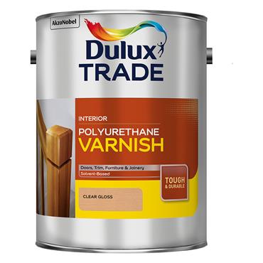 Dulux Polyurethane Varnish Clear Gloss 5L