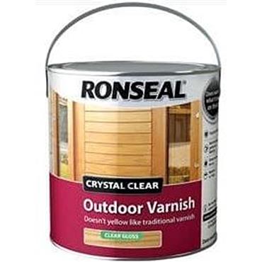 Ronseal Crystal Clear Varnish Matt 750ml