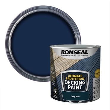 Ronseal Ultimate Deck Paint Deep Blue 2.5L