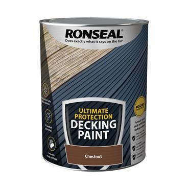 Ronseal Ultimate Decking Paint Chestnut 5L