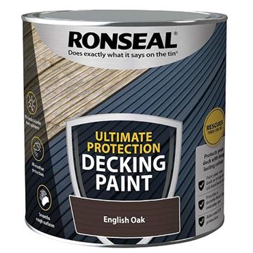 Ronseal Ultimate Decking Paint English Oak 5L