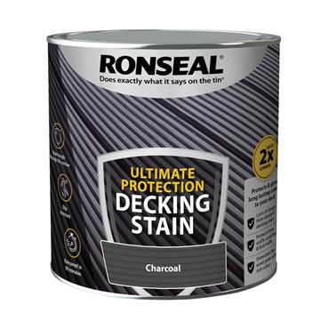 Ronseal Ultimate Deck Stain Charcoal 2.5L