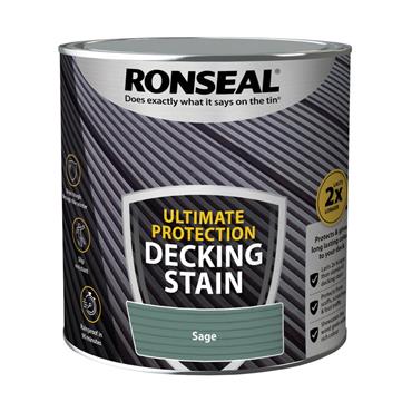 Ronseal Ultimate Protect Deck Stain Sage 2.5L
