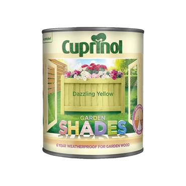 Cuprinol Garden Shades Dazzling Yellow 1Lt