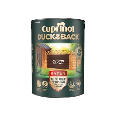 Cuprinol Ducksback Autumn Brown 5L