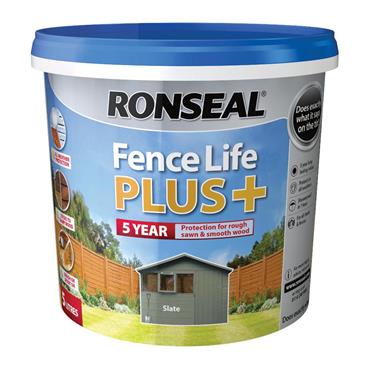Ronseal Fencelife Plus Slate 5L