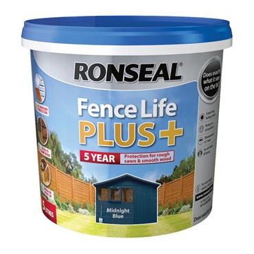 Ronseal Fencelife Plus Midnight Blue 5L