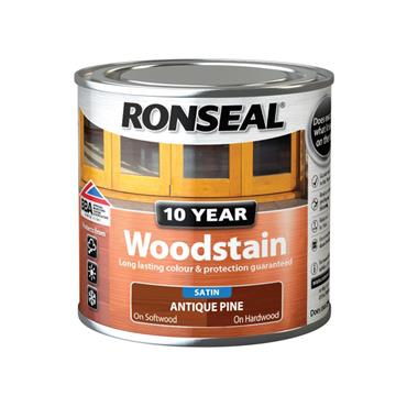 Ronseal 10yr Woodstain Antique Pine 250ml