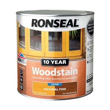 Ronseal 10Yr Woodstain Natural Pine 750ml