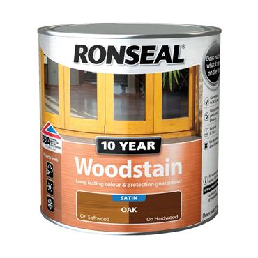 Ronseal 10Yr Woodstain Oak 750ml