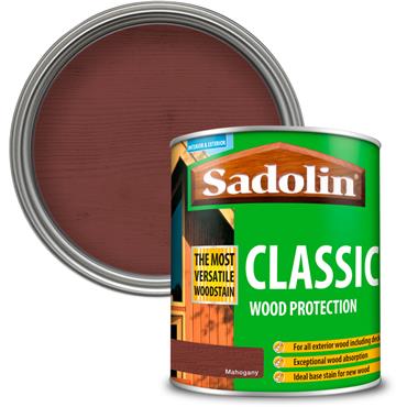 Sadolin Classic Woodstain Mahogany 1L