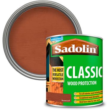 Sadolin Classic Woodstain Redwood 1L