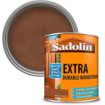 Sadolin Extra Woodstain African Walnut 1L