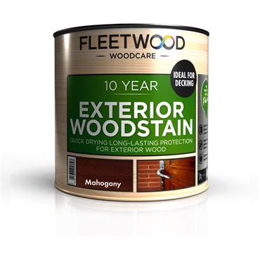 Fleetwood 10Yr Exterior Woodstain Mahogany 1L