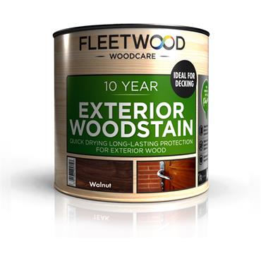 Fleetwood 10Yr Ext Woodstain Walnut 2.5L