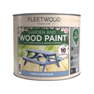 Fleetwood Garden Paint Cornflower Blue 750ml