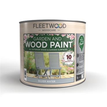 Fleetwood Garden Paint Silver Water 750ml