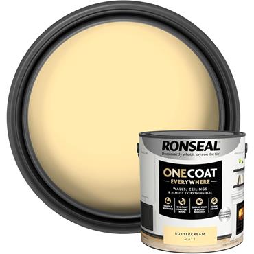 Ronseal Everywhere Paint Buttercream 2.5L