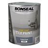 Ronseal One Coat Tile Paint Cobalt Grey 750ml