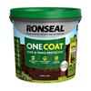 Ronseal Onecoat Shed & Fence Dark Oak 12L