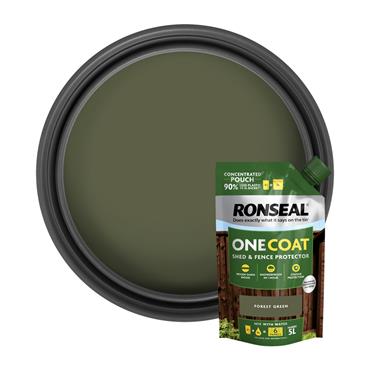 Ronseal Shed & Fence Refill Forest Green