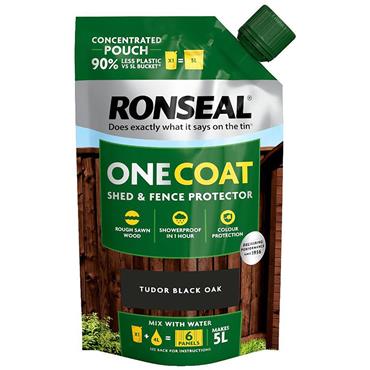 Ronseal Shed & Fence Refill Tudor Black