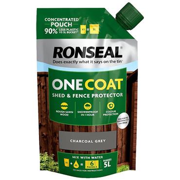 Ronseal Shed & Fence Refill Charcoal Grey