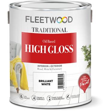 Fleetwood Gloss Brilliant White 5L