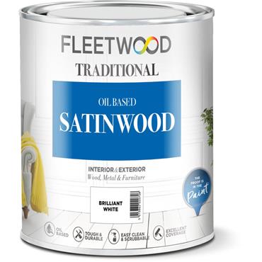 Fleetwood Satinwood White 2.5L