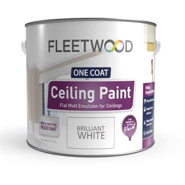 Fleetwood White Ceiling Paint 2.5L