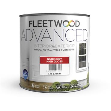 Fleetwood Advanced Quick Dry Gloss White 2.5L