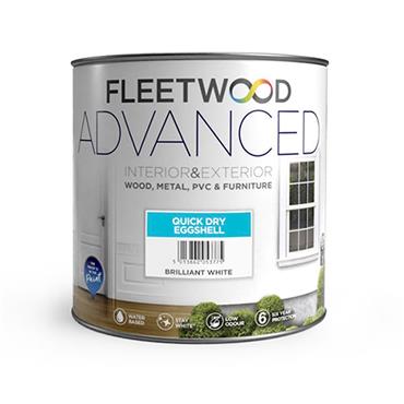 Fleetwood Advanced Eggshell White 1L