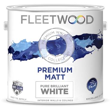 Fleetwood Premium Matt White 2.5L