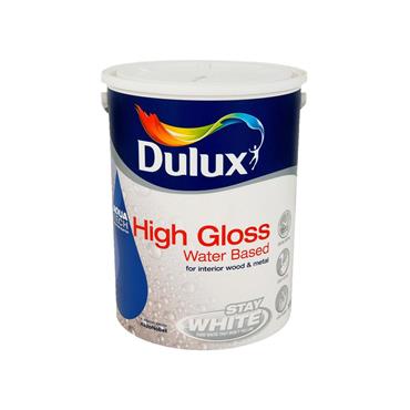 Dulux High Gloss White 5L