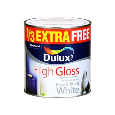 Dulux High Gloss White 750ml
