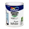 Dulux Weathershield Satin White 750ml