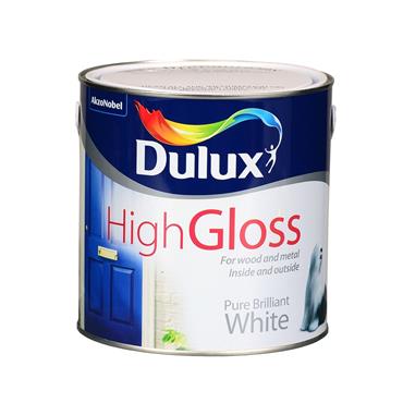 Dulux Aquamax Gloss White 2.5L