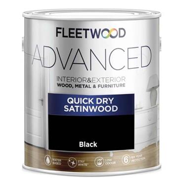 Fleetwood Advanced Satin Black 750ml